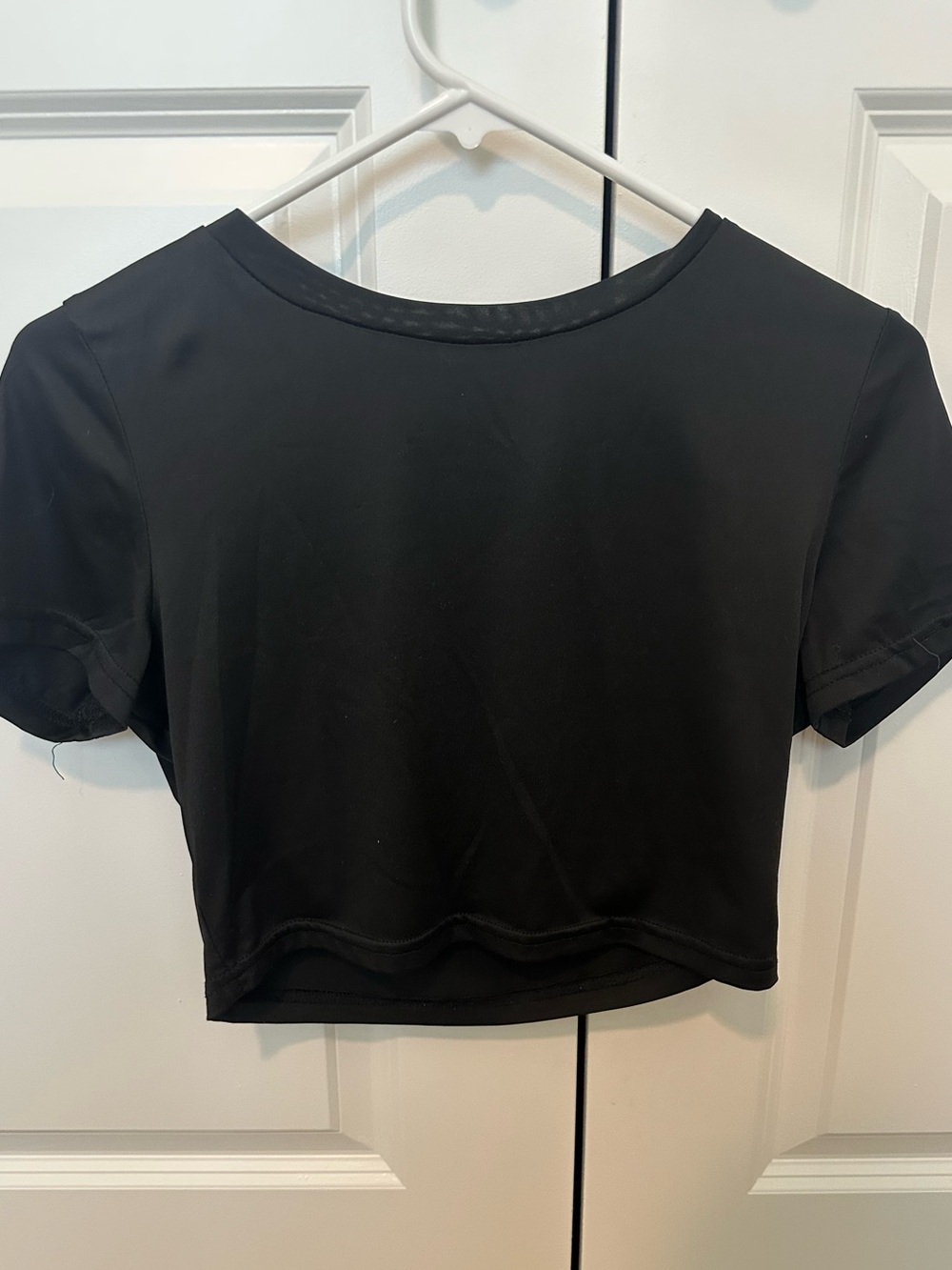 Plain Cropped T-Shirt